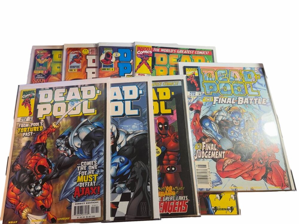 Deadpool Comic Book Lot Joe Kelly Ed McGuinness Marvel 1997 Series